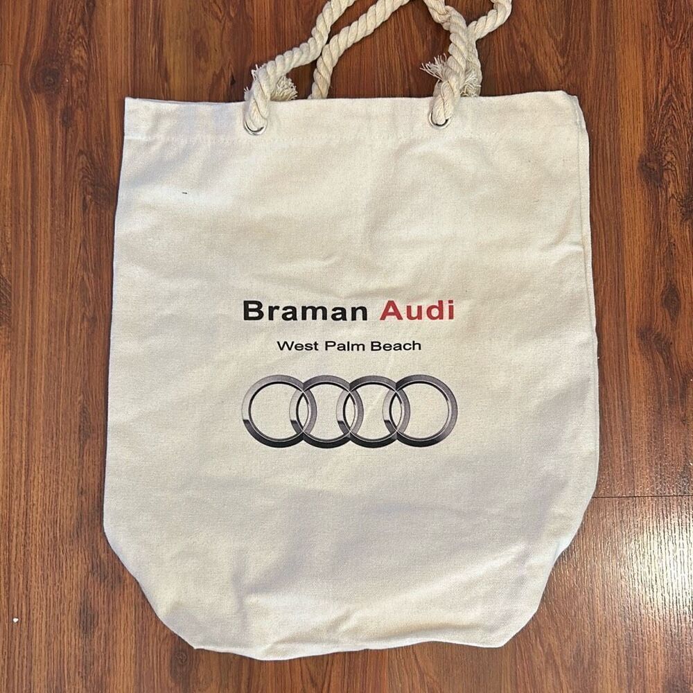 Brahman Audi West Palm Beach canvas tote